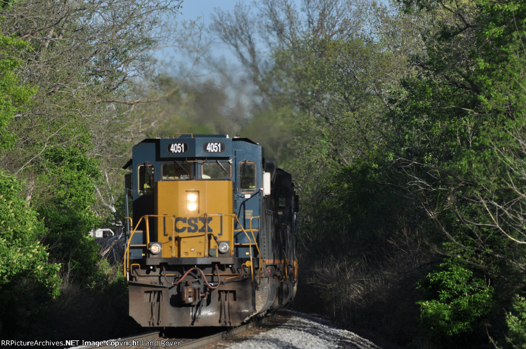 CSXT 4051 West